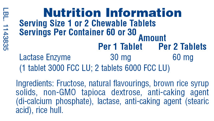 Natures Plus Say Yes to Dairy 60 tabs