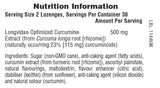 Natures Plus Longvida Curcumin Lozenges