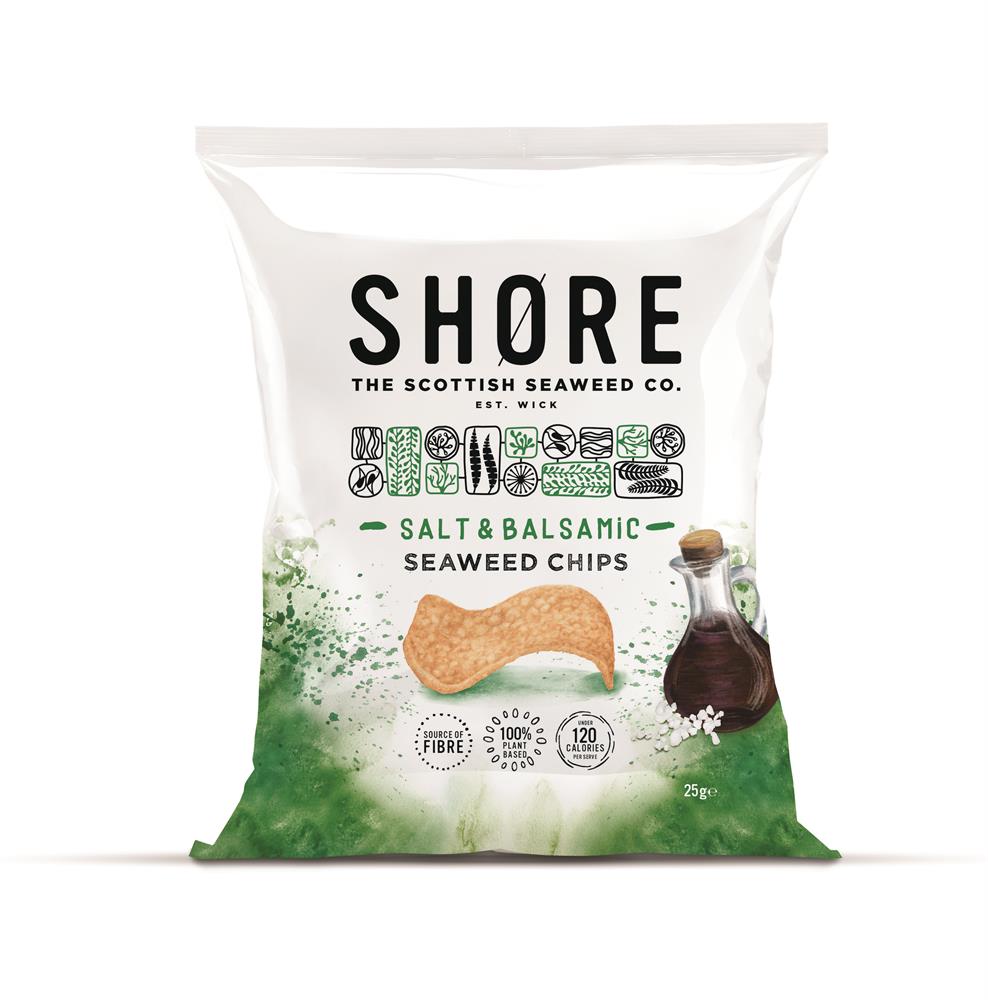 Shore Salt & Balsamic Seaweed Chips