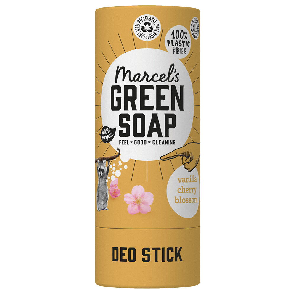 Marcel's Green Soap Deodorant Stick Vanilla & Cherry Blossom