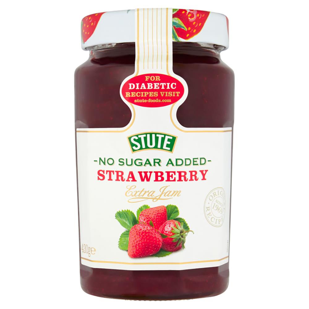 Stute No Sugar Added Strawberry Jam