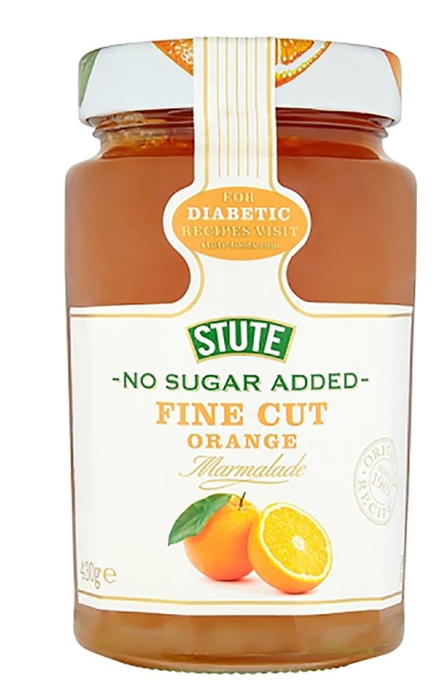 Stute No Sugar Added Fine Cut Orange Marmalade