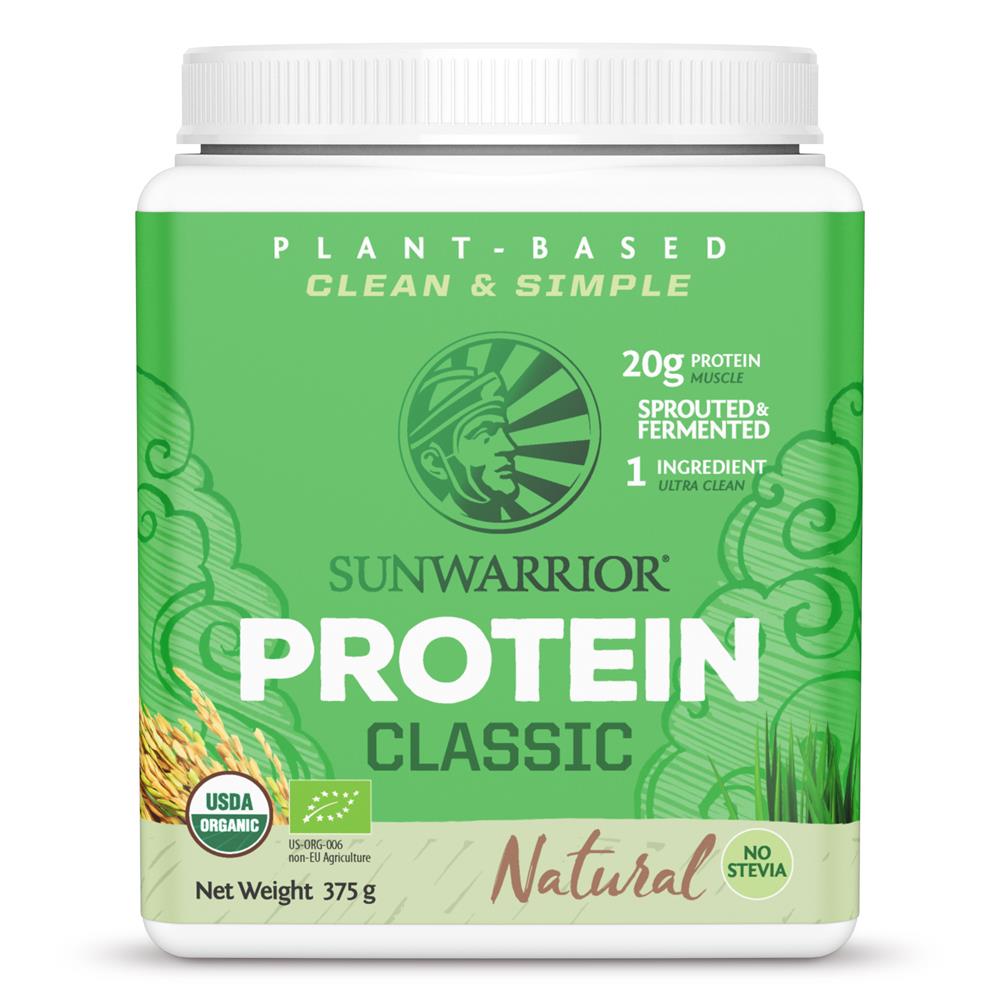 Sunwarrior Classic Organic Protein Unflavoured 375g