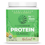 Sunwarrior Classic Organic Protein Unflavoured 375g