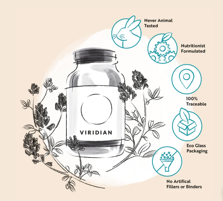 Viridian Nutrition Vitamin D3+K2 Liquid