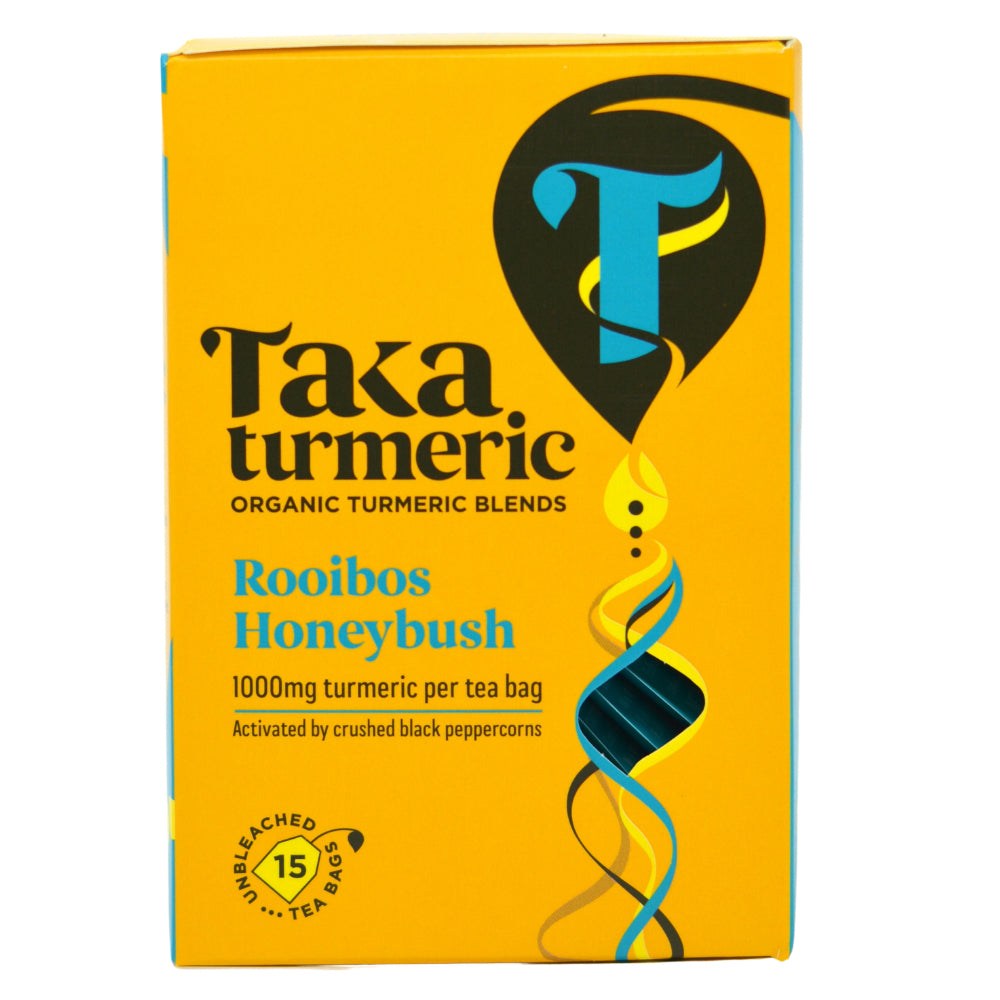 Taka Turmeric Organic Rooibos Honeybush - 15 tea bags