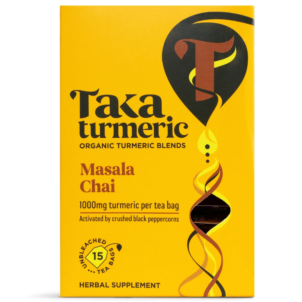 Taka Turmeric Organic Masala Chai - 15 tea bags