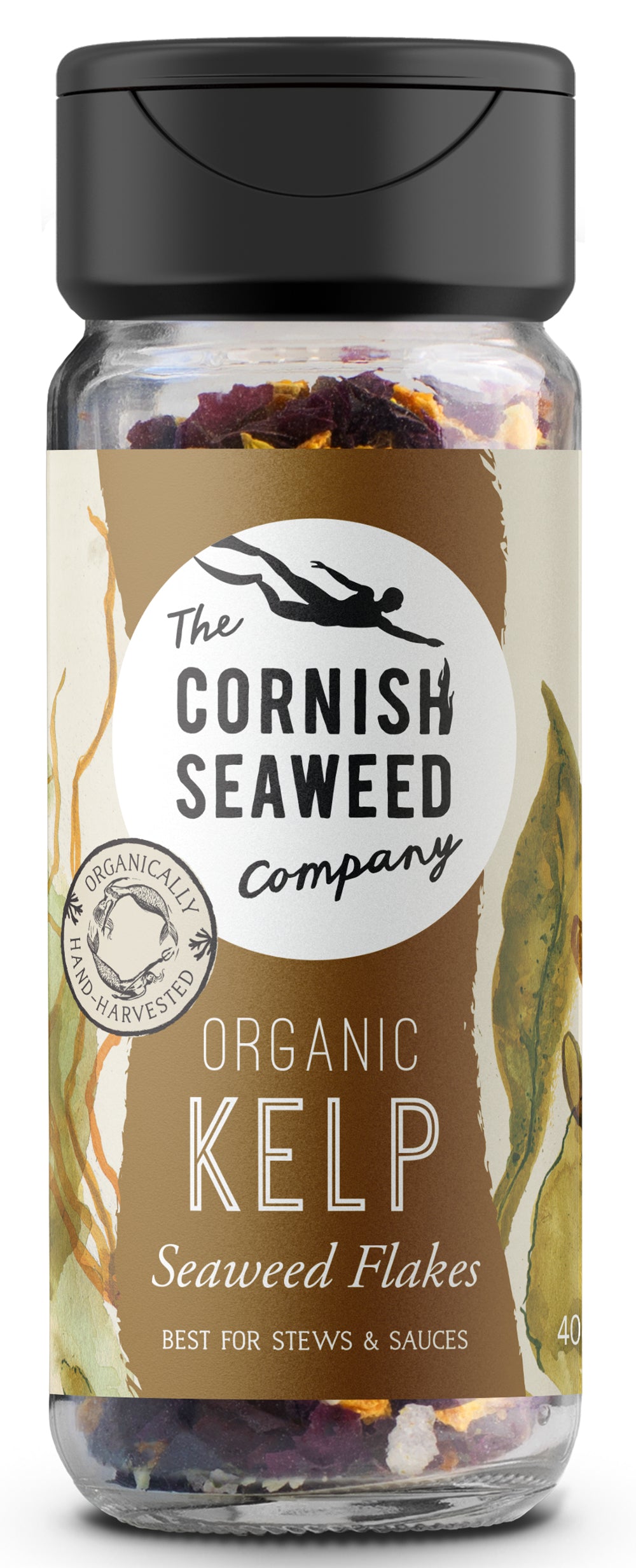 The Cornish Seaweed Company Kelp Seaweed Flakes Shaker - 20g