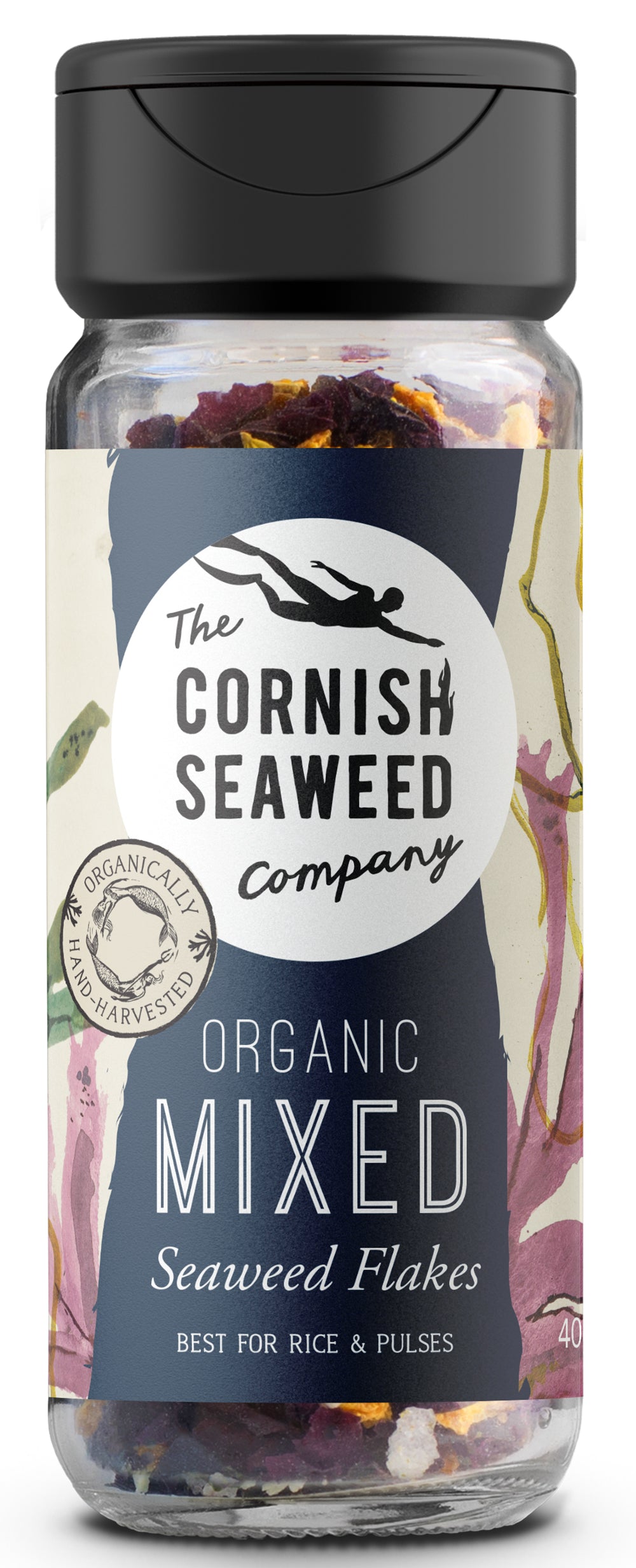 The Cornish Seaweed Company Mixed Seaweed Flakes Shaker