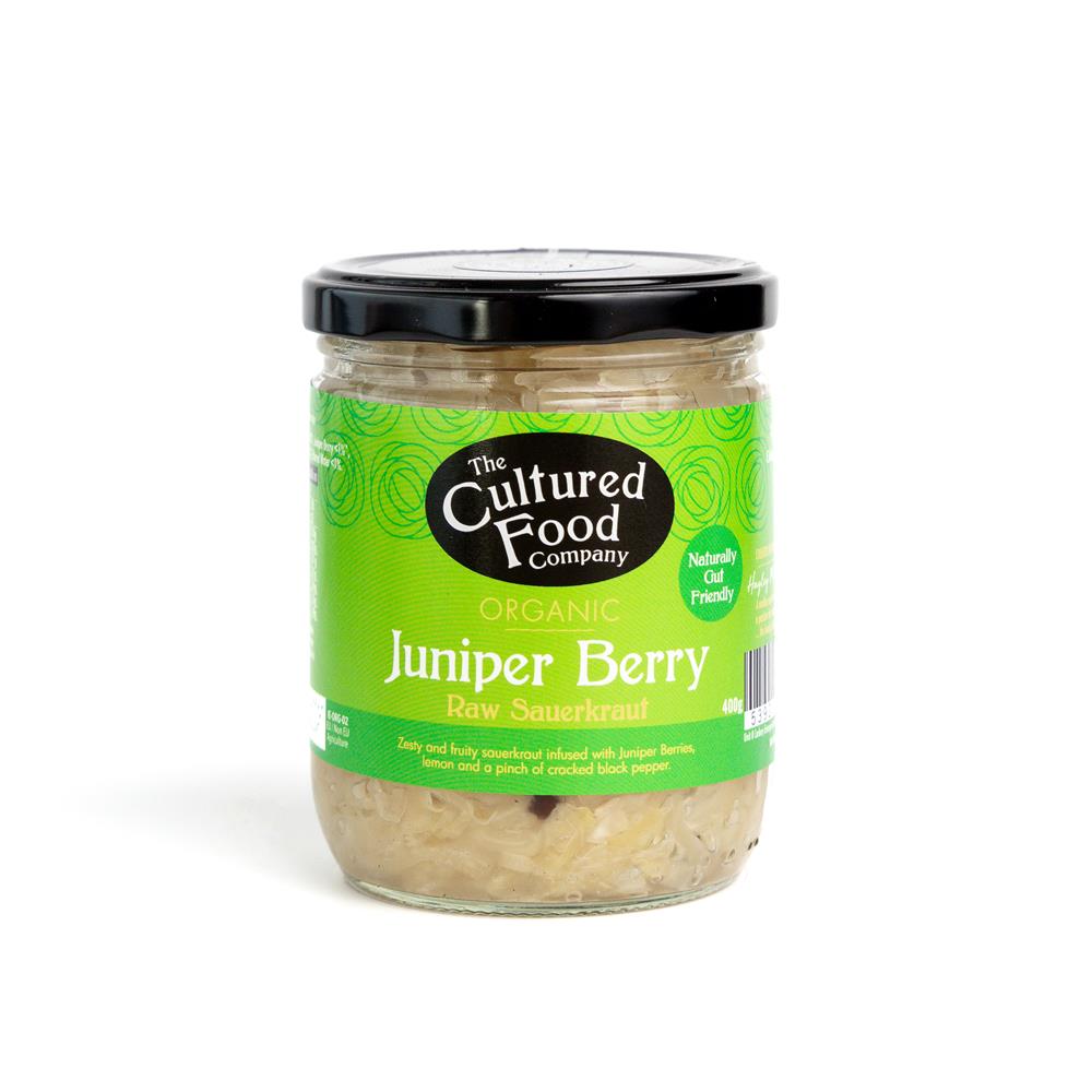 The Cultured Food Company Juniper Berry Lemon and Cracked Black Pepper Sauerkraut