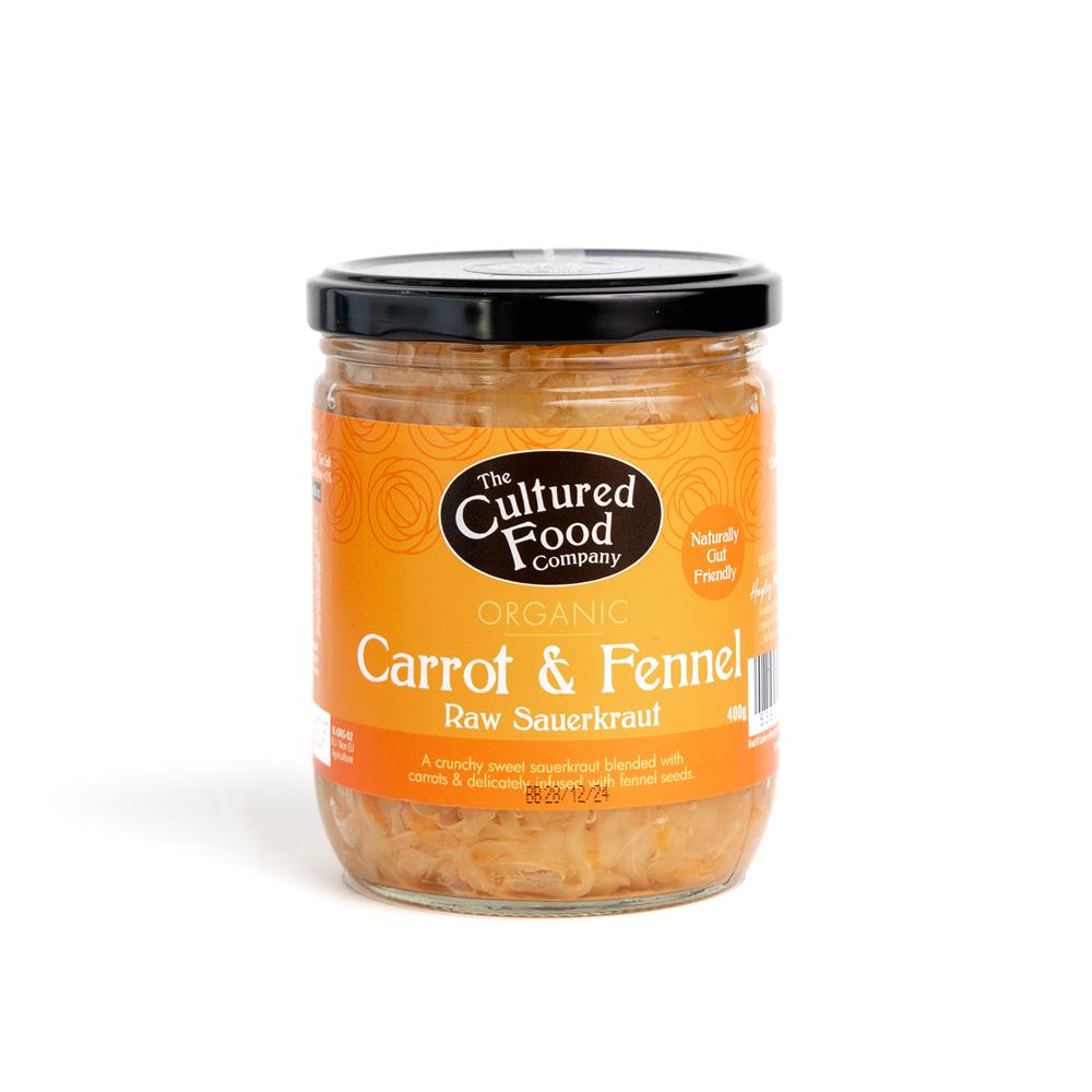 The Cultured Food Company Organic Carrot & Fennel Sauerkraut