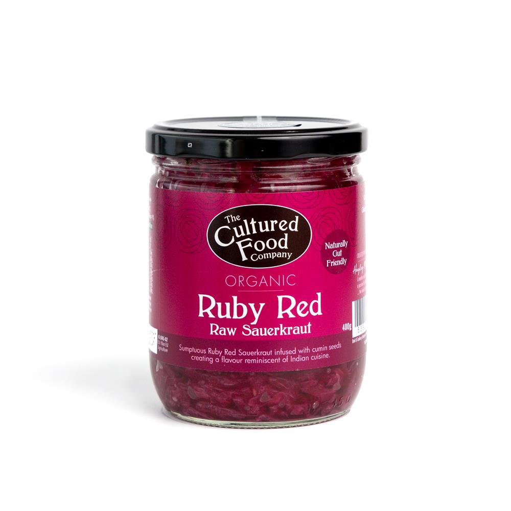 The Cultured Food Company Organic Ruby Red Sauerkraut