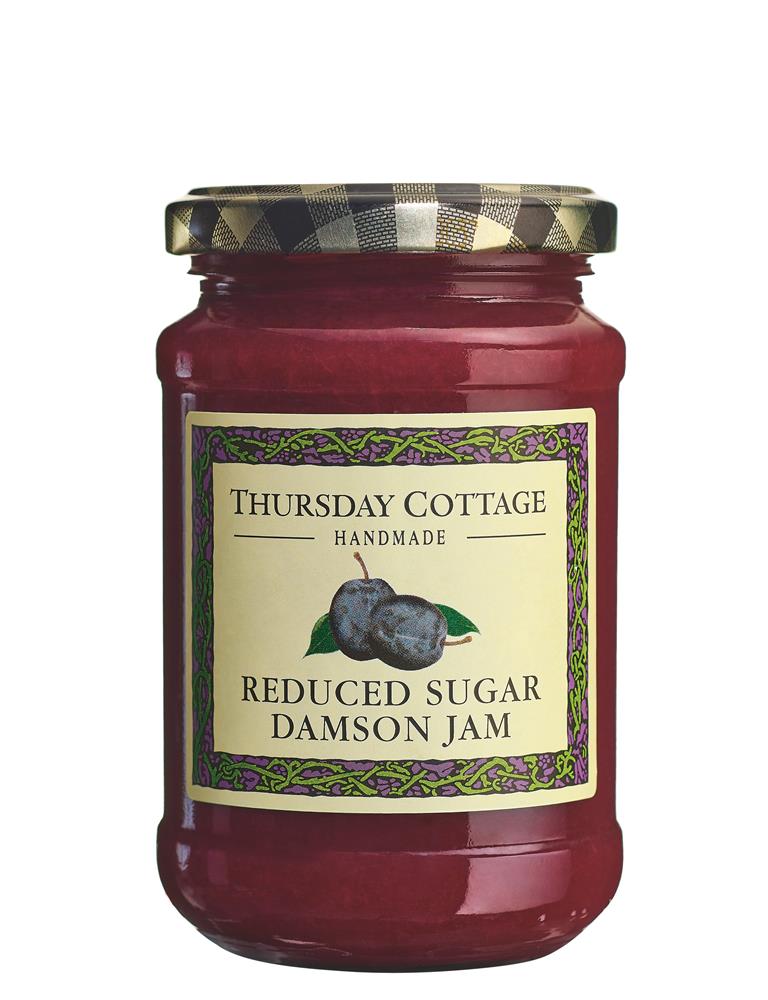 Thursday Cottage Reduced Sugar Damson Jam