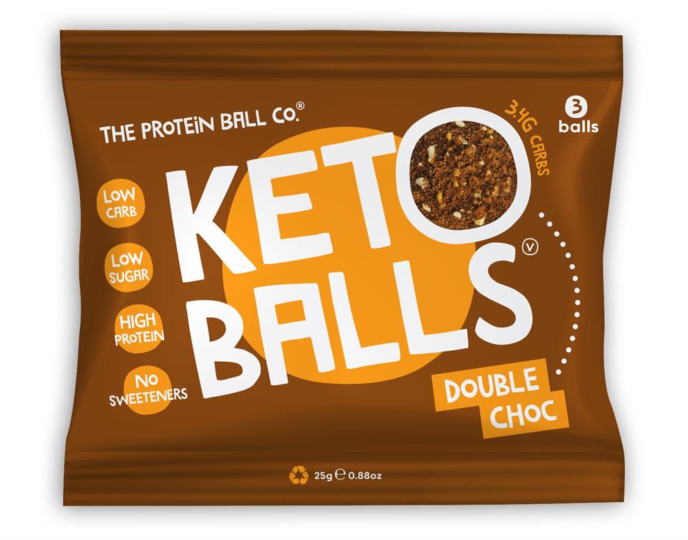 The Protein Ball Co Keto Classic Choc Brownies Ball