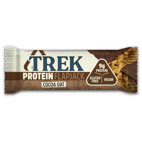 Trek Cocoa Oat Protein Flapjack 50g