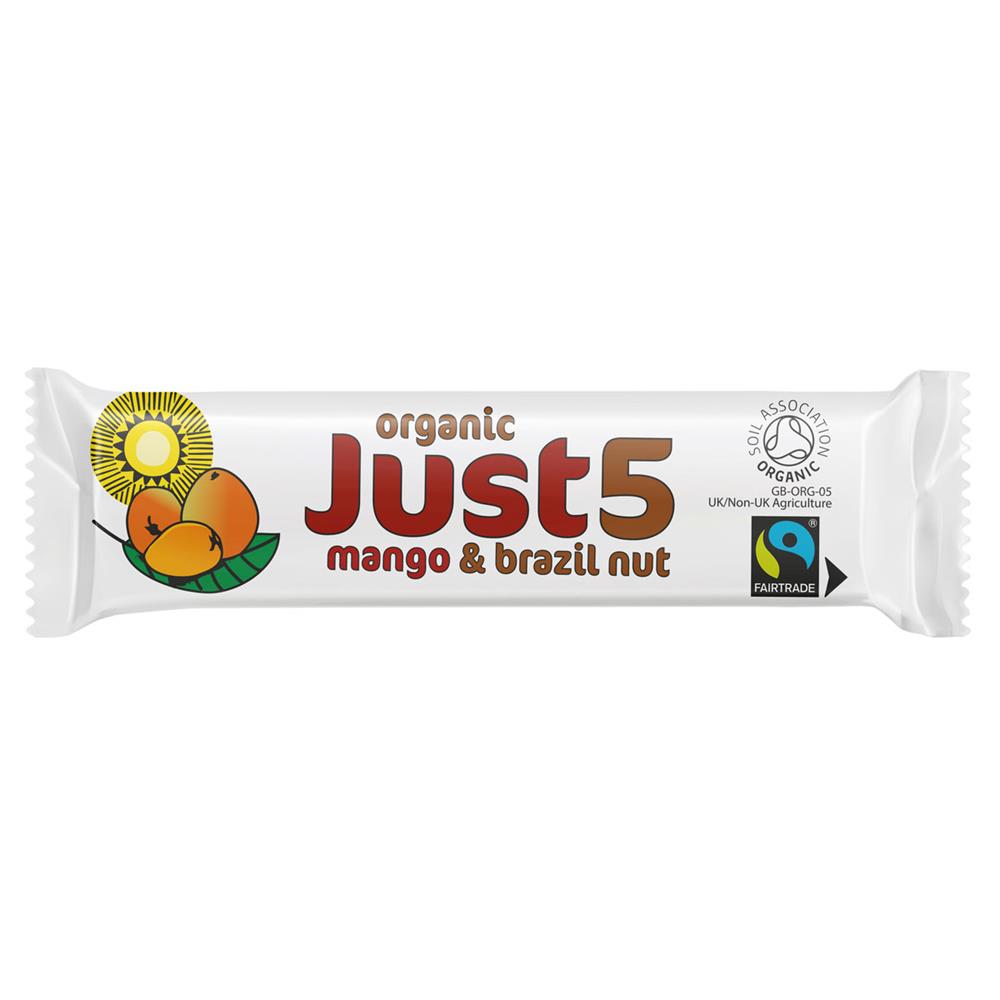 Tropical Wholefoods Vegan Organic Mango & Brazil Bar