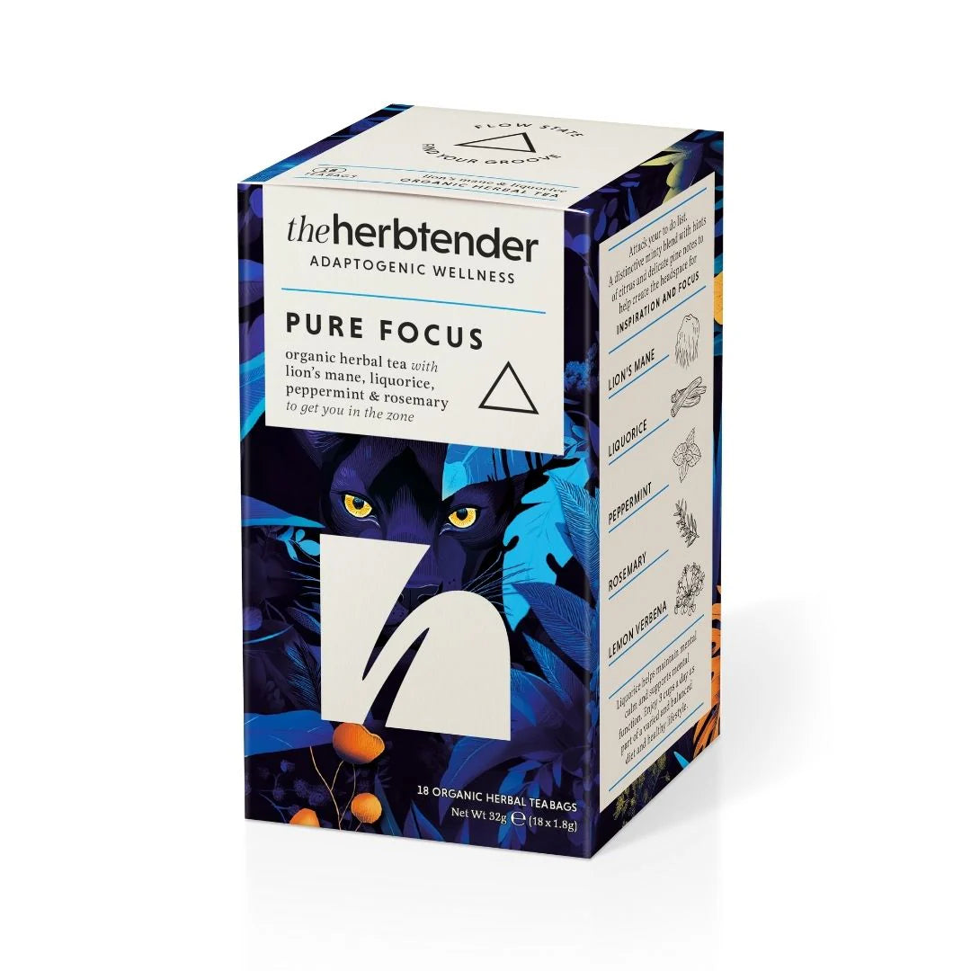 The Herbtender Organic - Pure Focus Organic Tea
