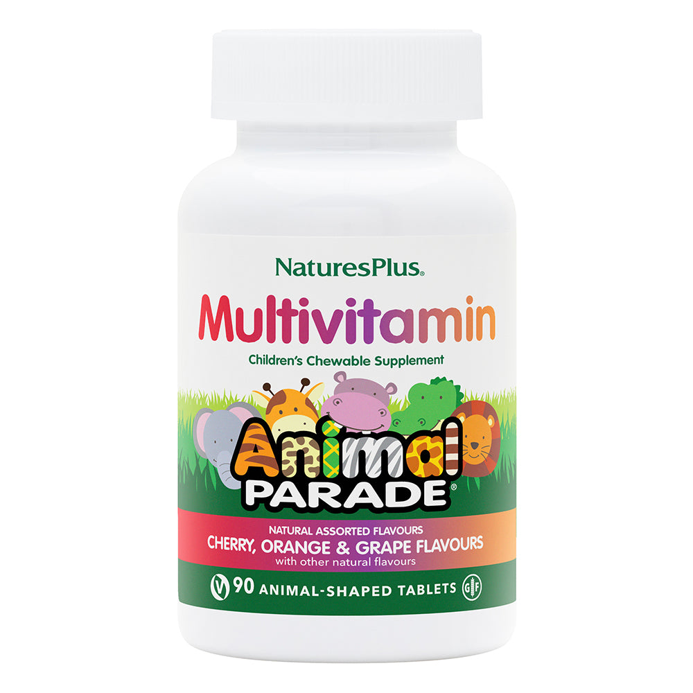 NaturesPlus Animal Parade Multivitamin Sugar-Free Multifruit