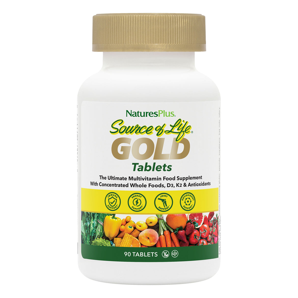 Nature's Plus Source of Life Gold 90 Tablets