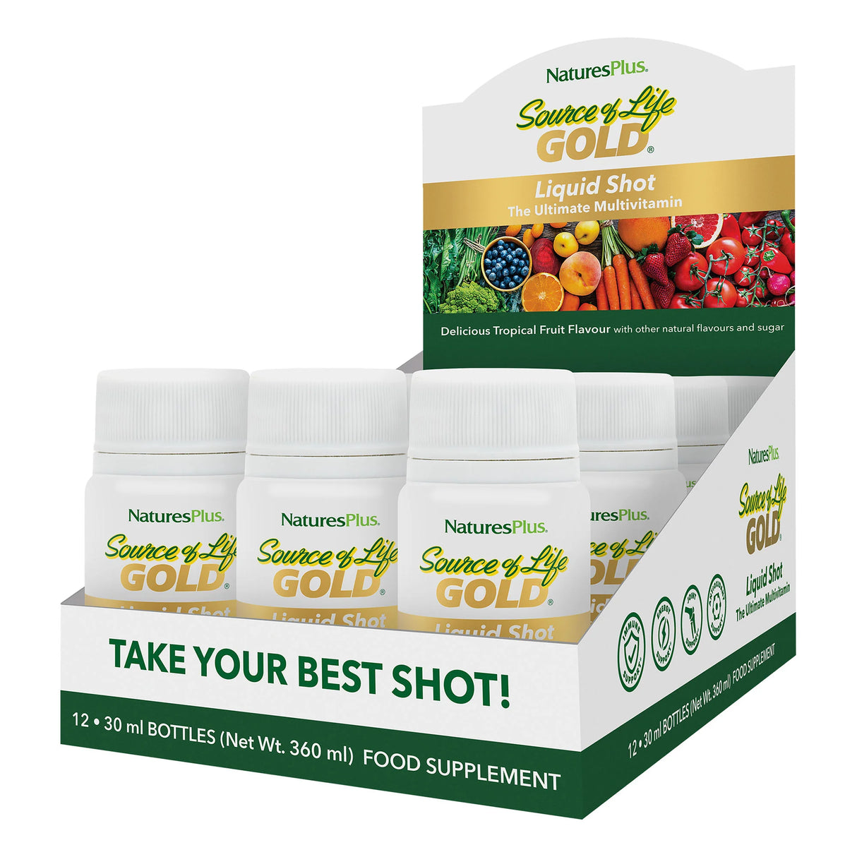 Natures Plus SOL Gold Multi Vitamin Liquid 30ml