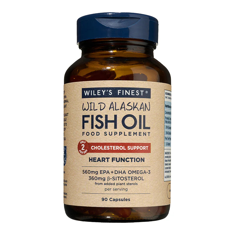 Wiley's Finest UK Cholesterol Support 90 capsules