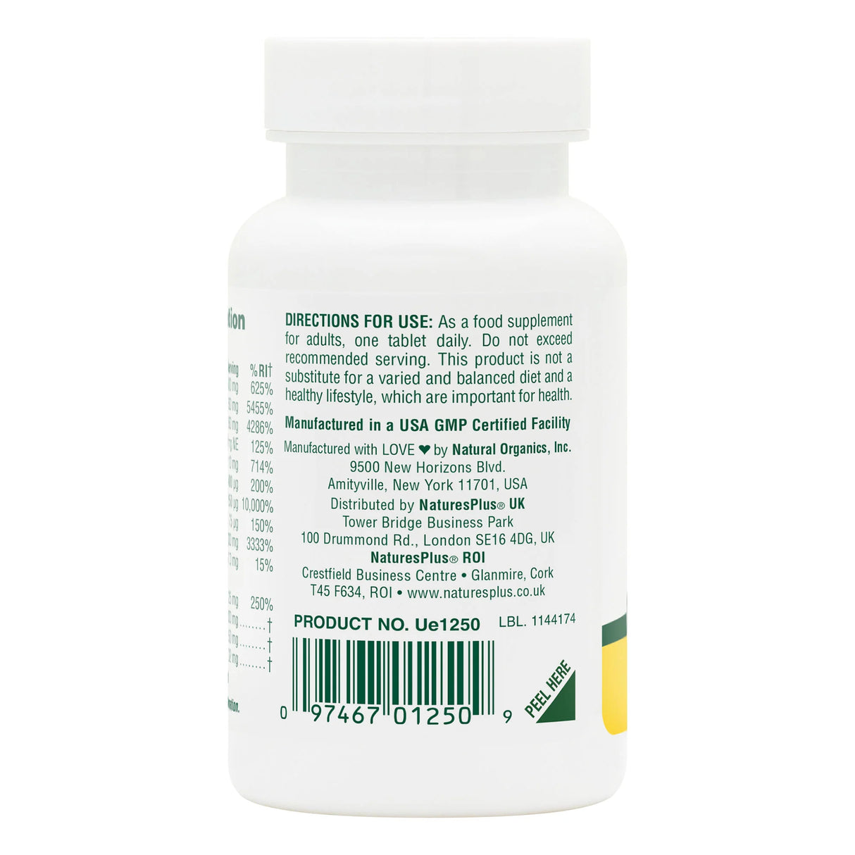 Natures Plus Sustained Release Mega-Stress