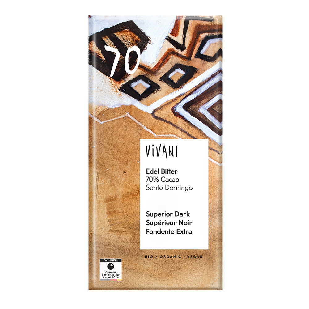 Vivani Superior Dark 70% Cacao Santo Domingo 80g