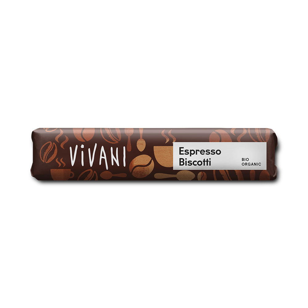 Vivani Mini Espresso Biscotti Chocolate Organic