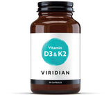 Viridian Nutrition Vitamin D3+K2 90 caps