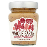 Whole Earth Crunchy Organic Peanut Butter