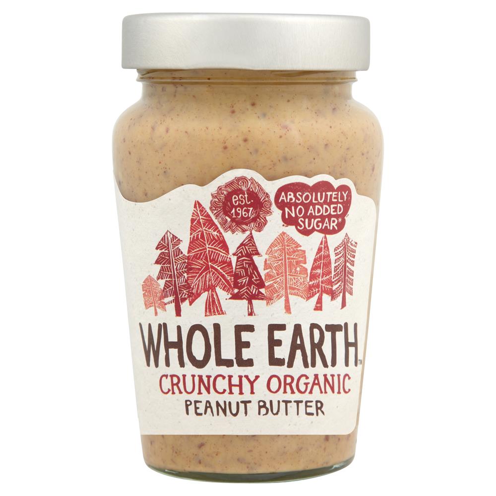 Whole Earth Crunchy Organic Peanut Butter