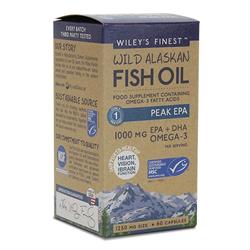 Wiley's Finest UK Peak DHA 60 Capsules