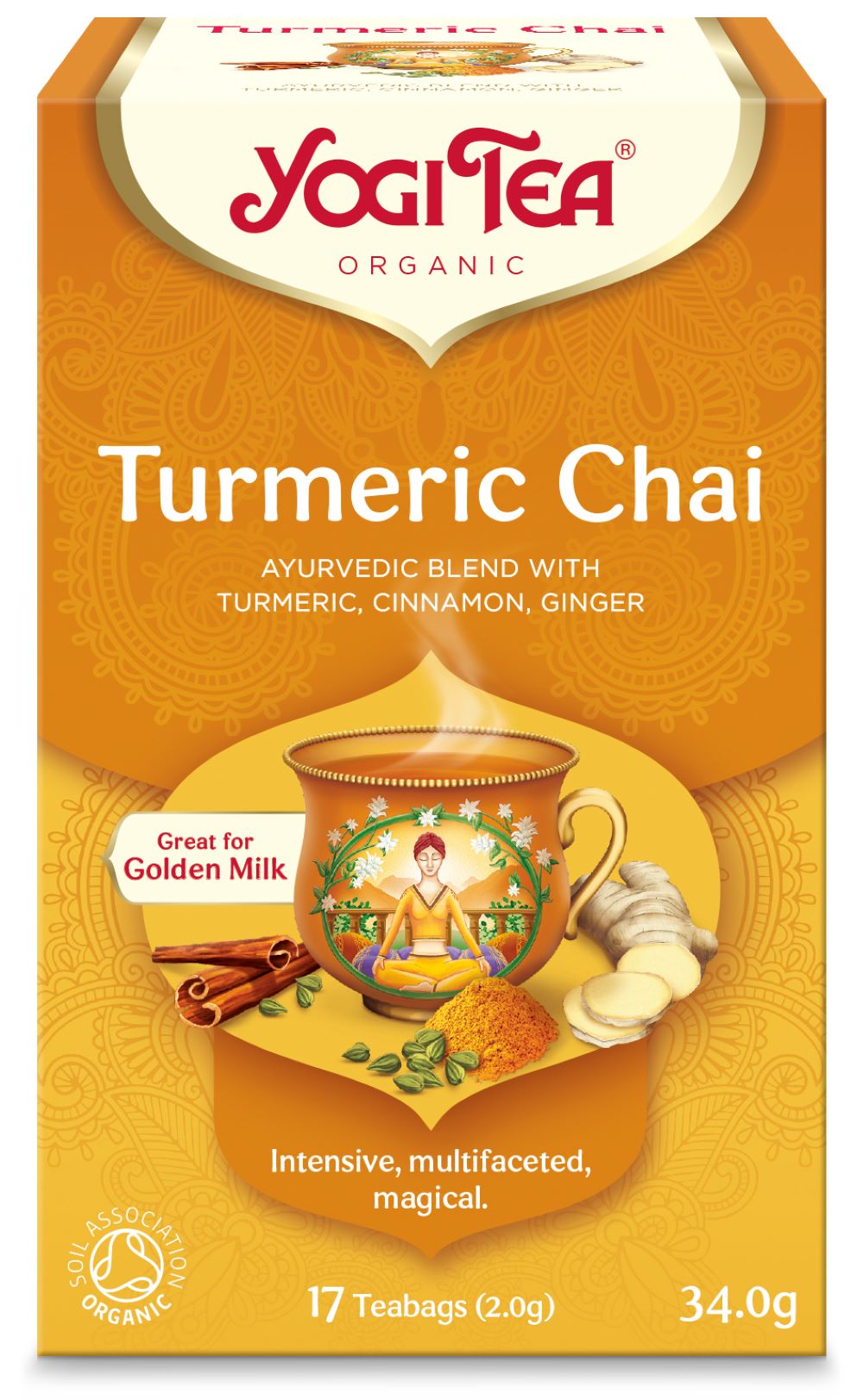 Yogi Tea Organic Turmeric Chai 17 Bag