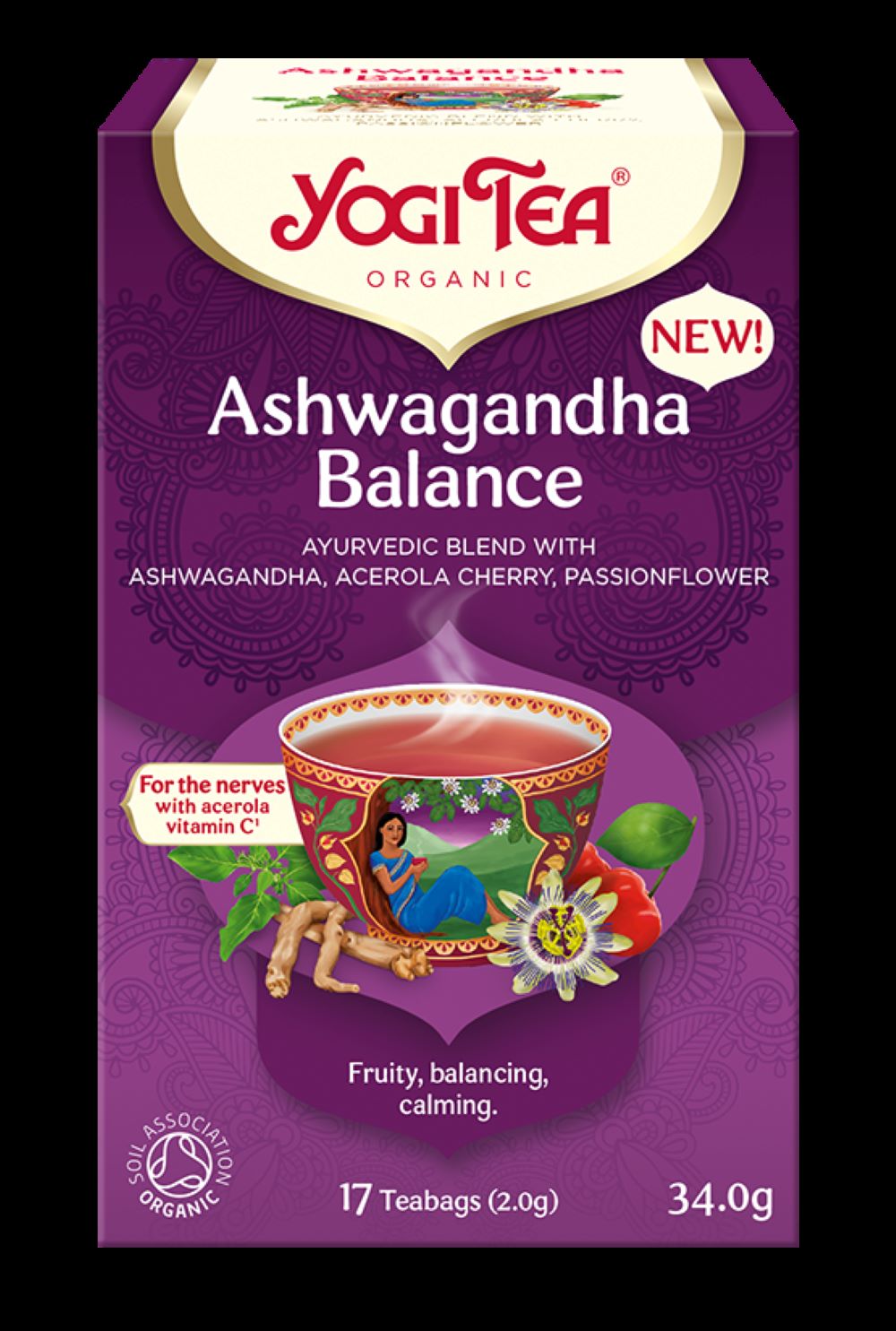 Yogi Tea Ashwagandha Balance Organic 17 Teabags