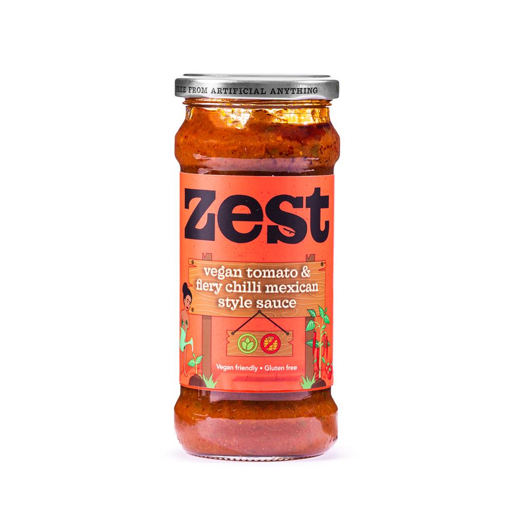 Zest Tomato & Fiery Chilli Pasta Sauce