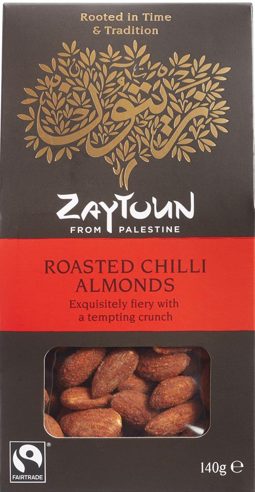 Zaytoun Fairtrade Chilli Almonds