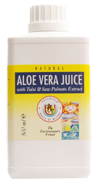House of Mistry Aloe Vera Juice with Tulsi & Saw Palmeto Extract