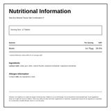 New Era Combination P - 240 tablets — nutrition information panel, generated from the pack