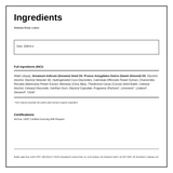 Weleda Calendula Body Lotion — ingredients (INCI) panel, generated from the pack