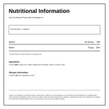 New Era Combination H - Nose & Sinus health 240 tablets — nutrition information panel, generated from the pack