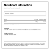New Era Combination E - Normal Digestive Health — nutrition information panel, generated from the pack