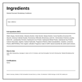 Weleda Revitalising Conditioner — ingredients (INCI) panel, generated from the pack