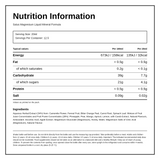 Floradix Magnesium Liquid Mineral Supplement — nutrition information panel, generated from the pack