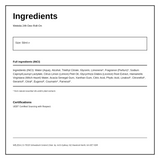 Weleda Citrus 24h Roll-On Deodorant — ingredients (INCI) panel, generated from the pack