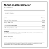 Minami Nutrition MorDHA Prenatal — nutrition information panel, generated from the pack