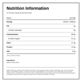 Of The Earth Organic Powdered Beetroot — nutrition information panel, generated from the pack