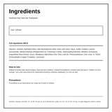 Aloe Dent Sensitive Aloe Vera Toothpaste + Echinacea Mint — ingredients (INCI) panel, generated from the pack