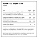 New Nordic Dida 90 tablets — nutrition information panel, generated from the pack
