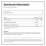 Biocare Children's Red Berry BioMelts - 28 Sachets — nutrition information panel, generated from the pack
