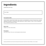 HealthAid Aloe Vera Soap — ingredients (INCI) panel, generated from the pack